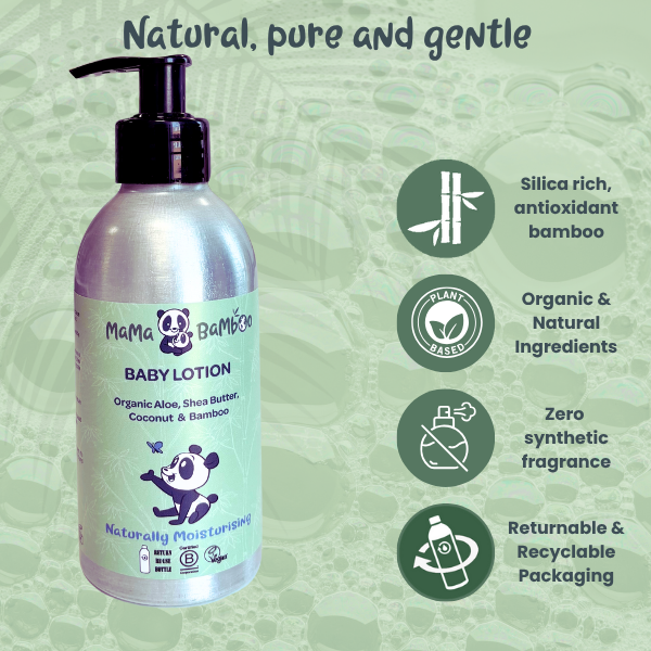 Mama Bamboo Organic Baby Lotion DS