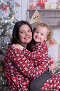 Tartan Breastfeeding Skater Dress