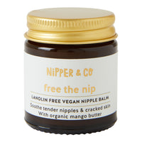 Free The Nip, Lanolin Free Vegan Nipple Balm for nursing Mums