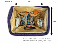 Bait Scot Baby Changing Bag | Nautical & Practical Nappy Bag
