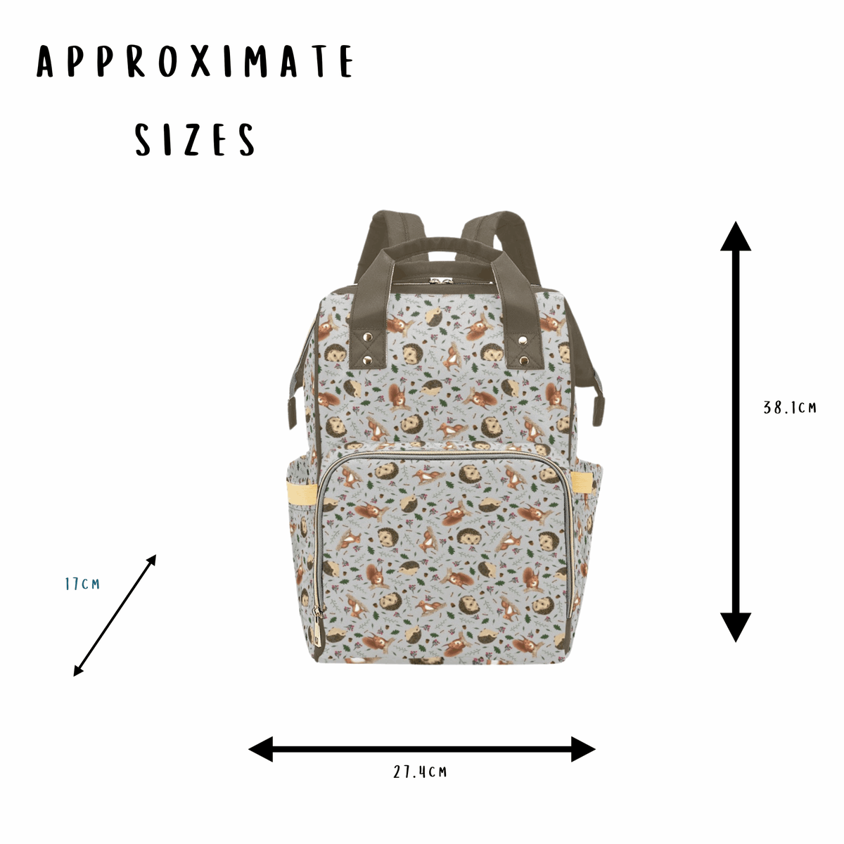 Hedgehog Baby Changing Backpack Bag - Hedge Over Heels