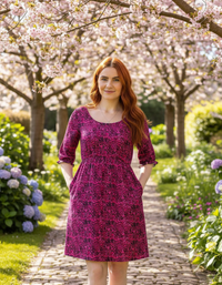 Petite Polly Leopard Dress