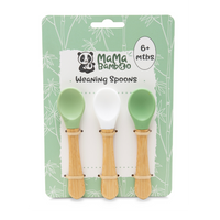 Mama Bamboo Weaning Spoons DS