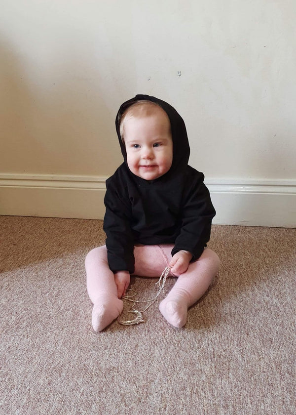 Black Stylish Kid Hoodie - Stylish Mum