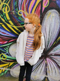 Chloe Rainbow Kids Top - Stylish Mum