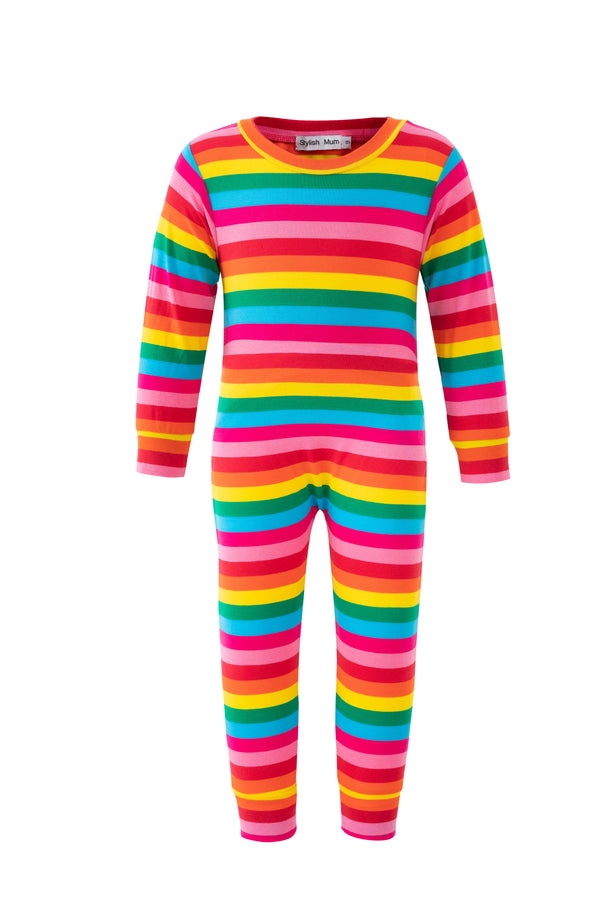 Easy Change Rainbow Babygrow - Stylish Mum