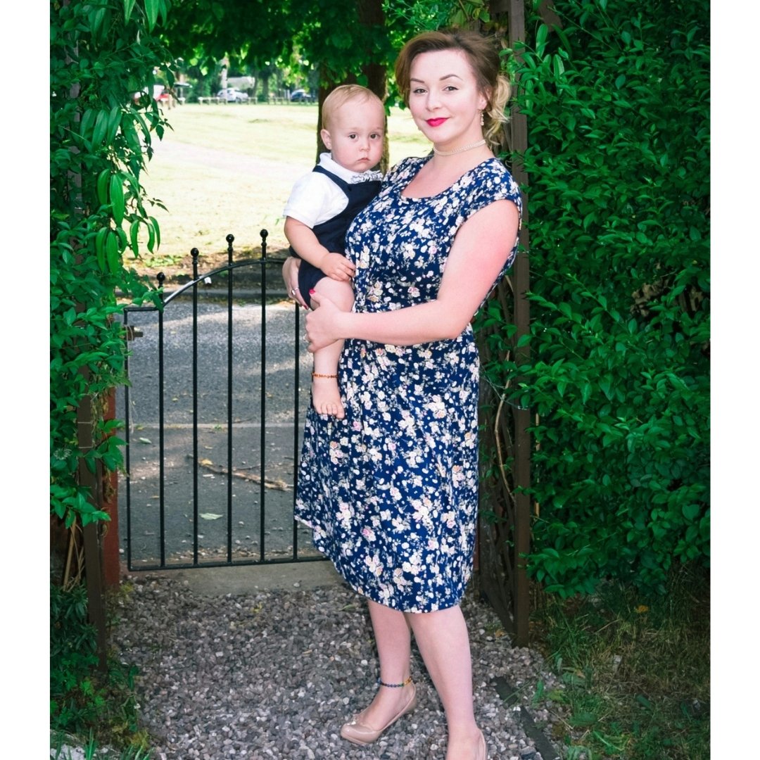 Frankie Floral Breastfeeding Dress was £38.99 - Stylish Mum