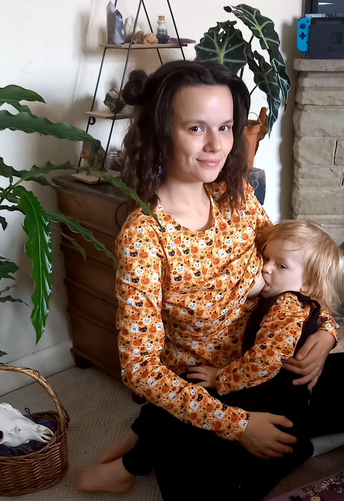 Halloween Breastfeeding Top - Stylish Mum