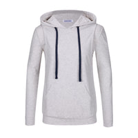 Light Grey Breastfeeding Hoodie - Stylish Mum