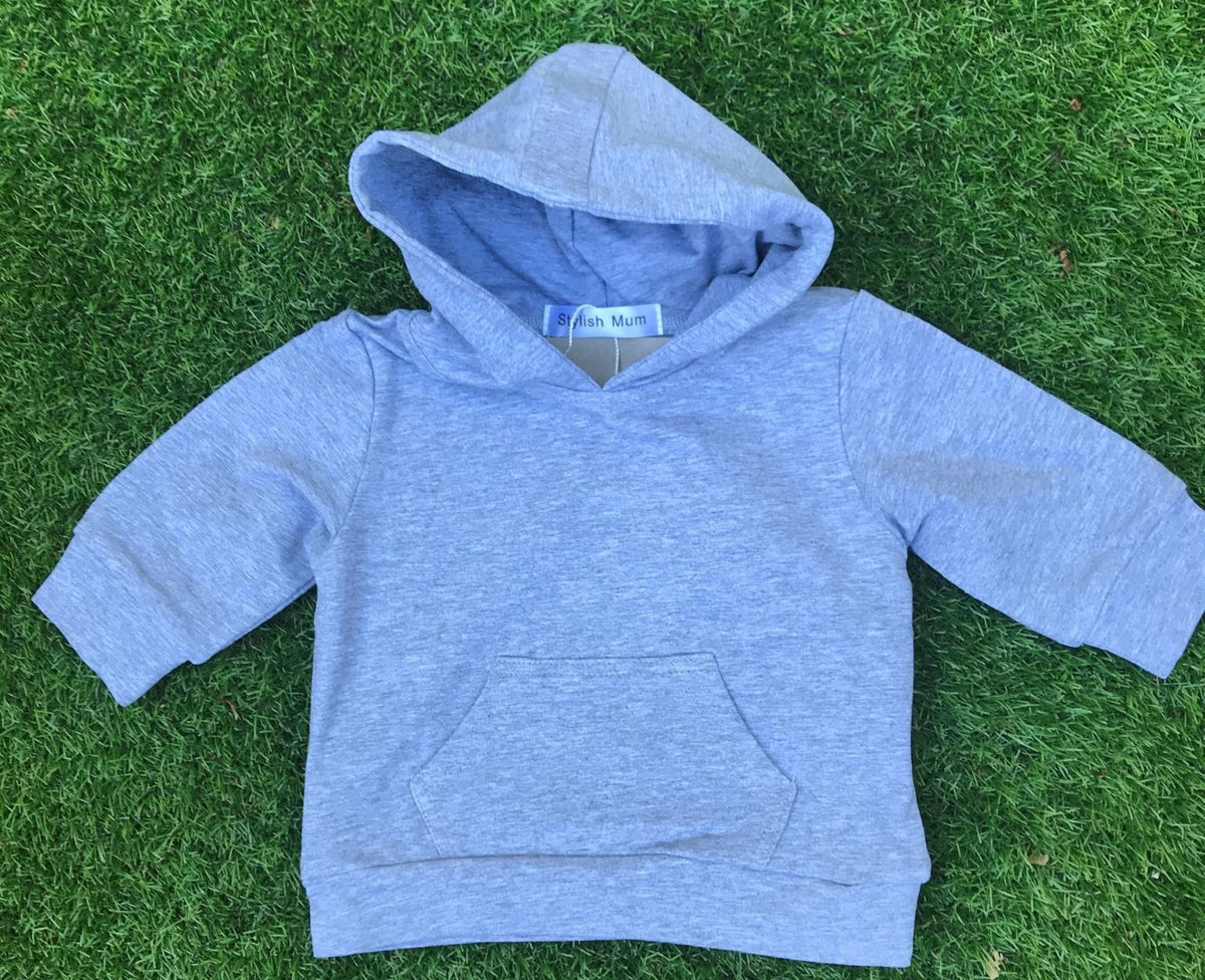 Light Grey Stylish Kid Hoodie - Stylish Mum