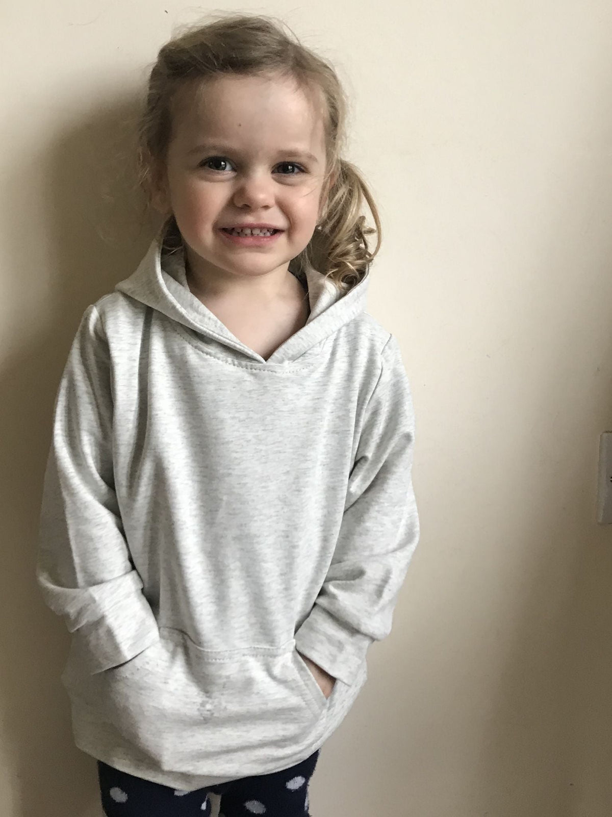 Light Grey Stylish Kid Hoodie - Stylish Mum