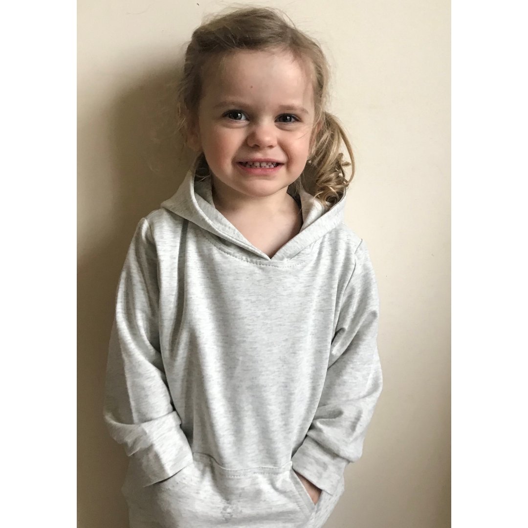 Light Grey Stylish Kid Hoodie - Stylish Mum