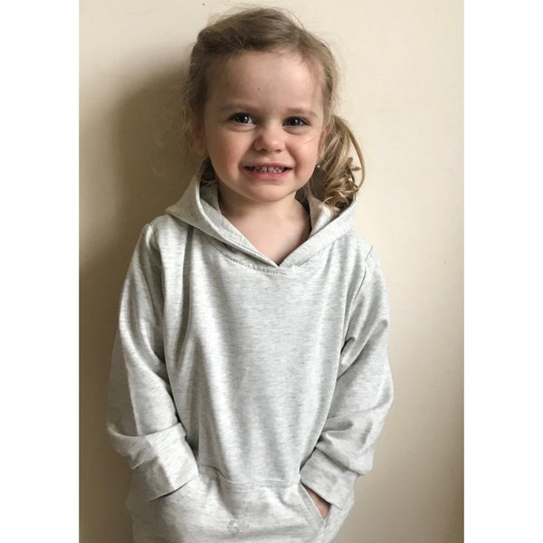 Light Grey Stylish Kid Hoodie - Stylish Mum