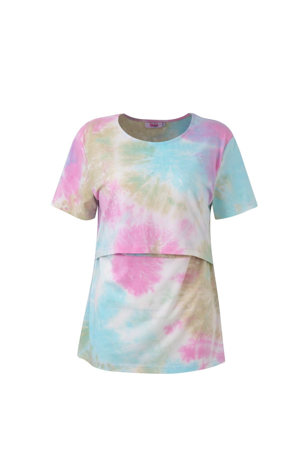 Pre-Order Tie Dye Breastfeeding Top - Stylish Mum