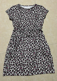 Pre Release Lizzie Leopard Pink Breastfeeding Dress - Stylish Mum for nursing dresses UK