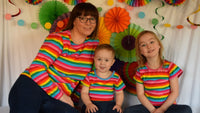 Rainbow Stylish Kid T-shirt - Stylish Mum