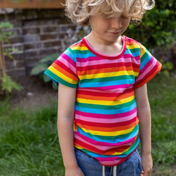 Rainbow Stylish Kid T-shirt - Stylish Mum