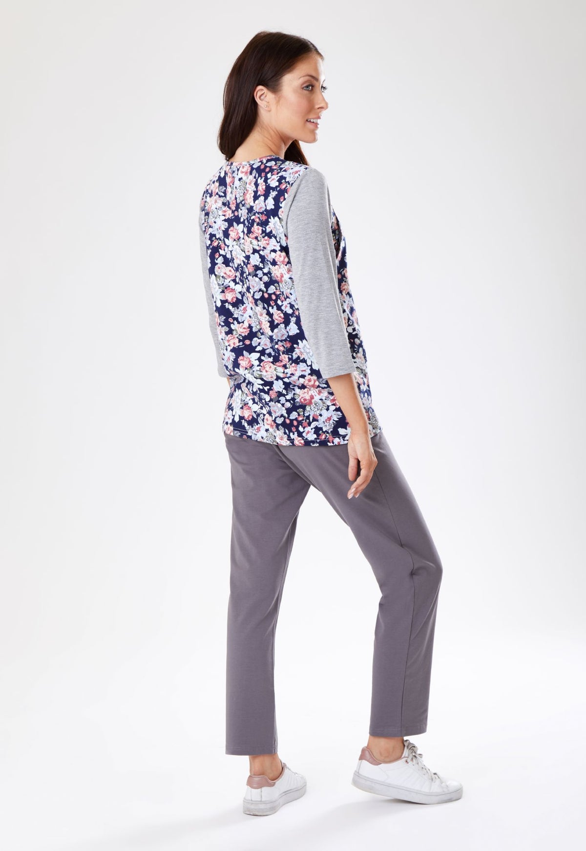 REDUCED LAST FEW Freya Floral Breastfeeding Top
