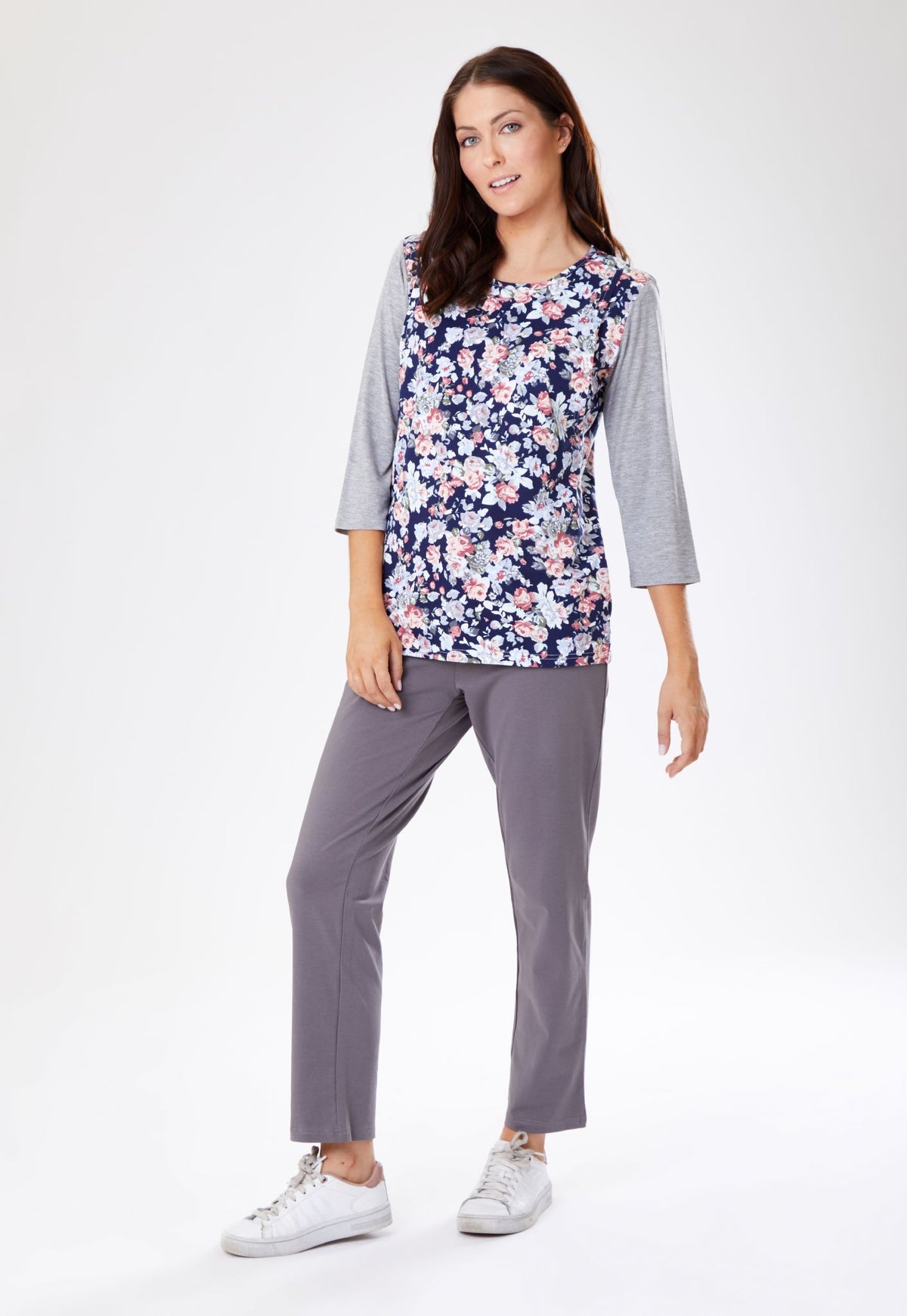 REDUCED LAST FEW Freya Floral Breastfeeding Top