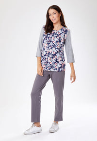 REDUCED LAST FEW Freya Floral Breastfeeding Top