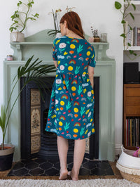 Sophie Floral Breastfeeding Dress - Stylish Mum