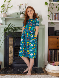 Sophie Floral Breastfeeding Dress - Stylish Mum