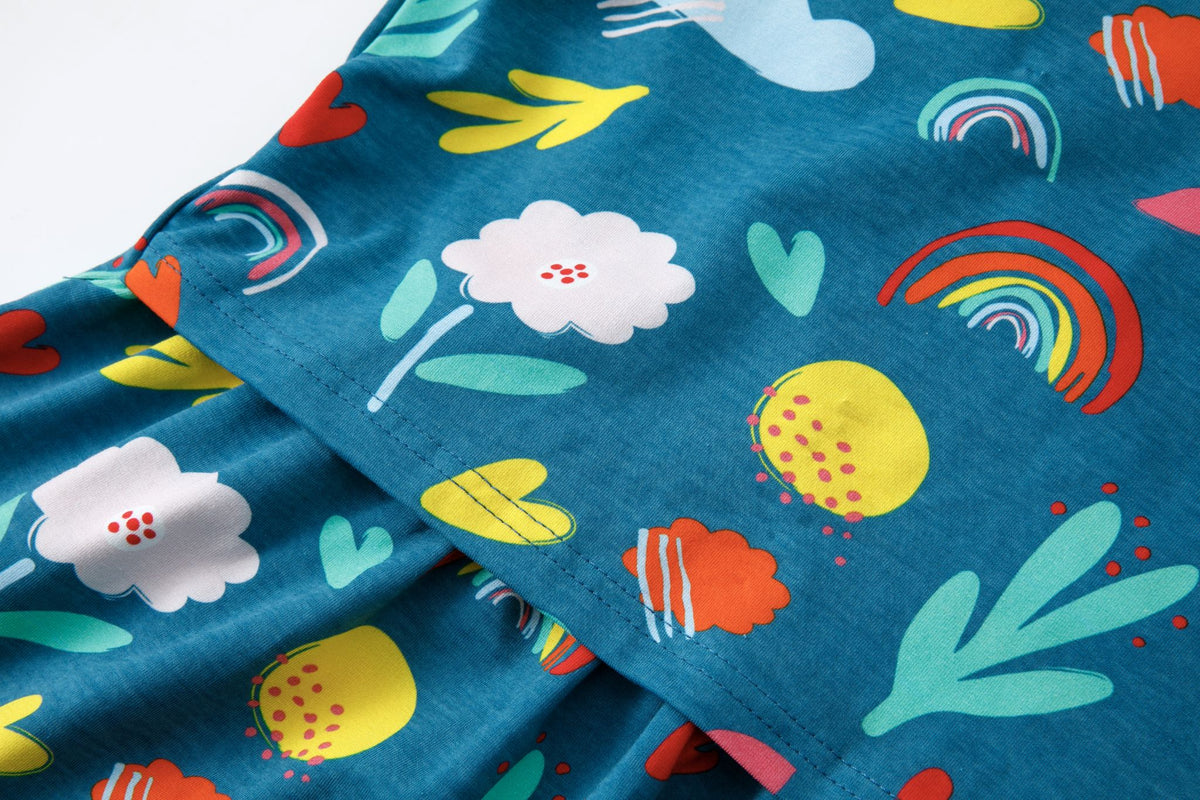 Rainbow Breastfeeding Dress | Fashionable Breastfeeding Clothes UK by Stylish Mum 