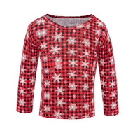 Tartan Snowflake Stylish Kid Top - Stylish Mum