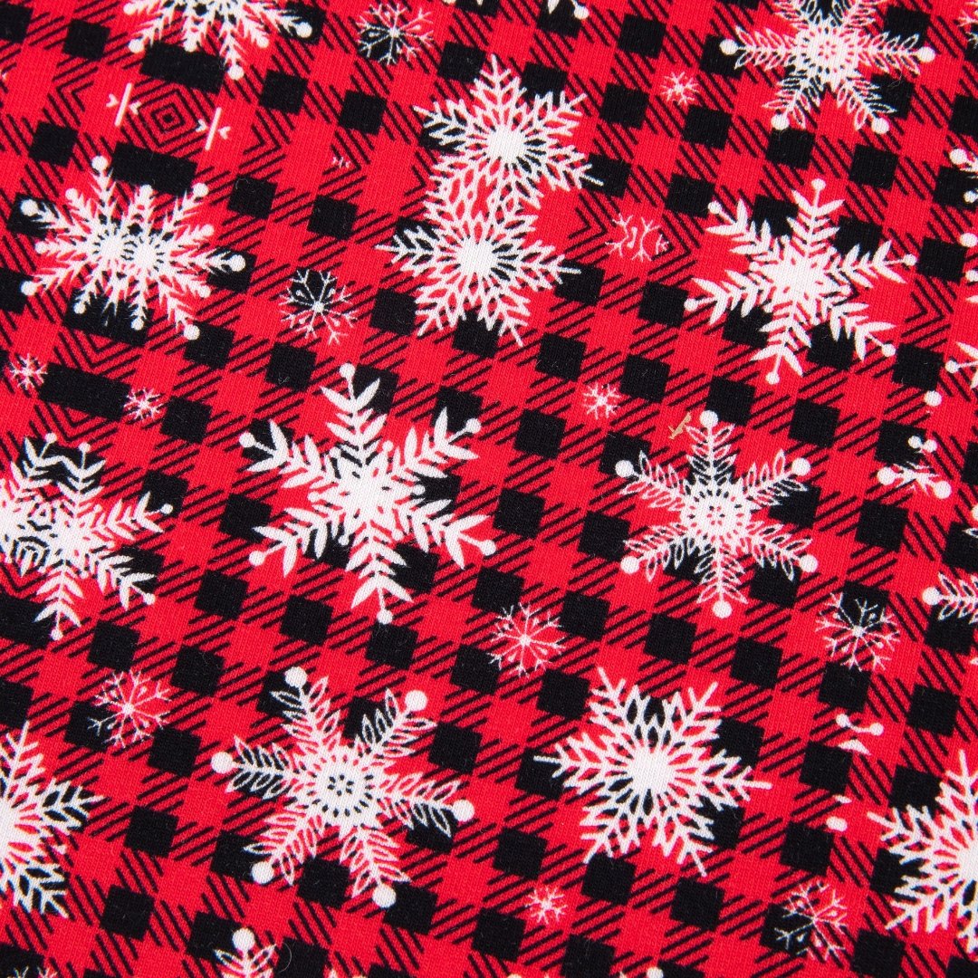 Tartan Snowflake Stylish Kid Top - Stylish Mum