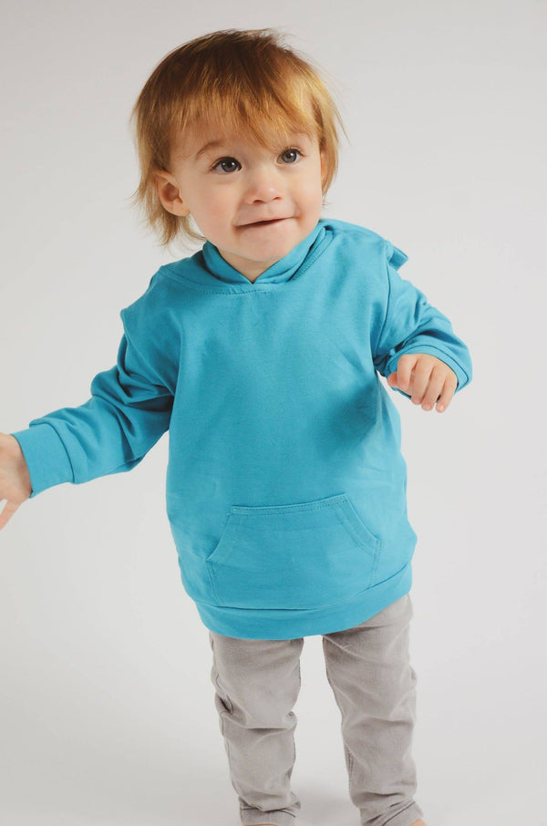 Teal Stylish Kid Hoodie - Stylish Mum