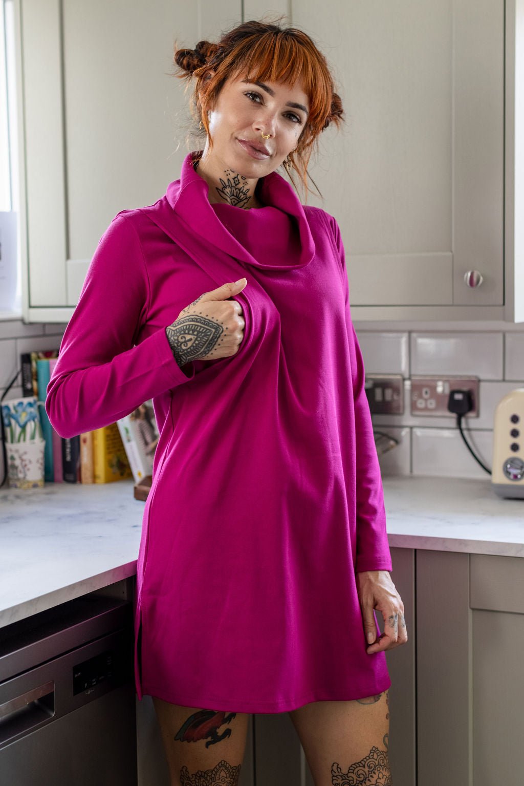 Tina Breastfeeding Tunic - Stylish Mum